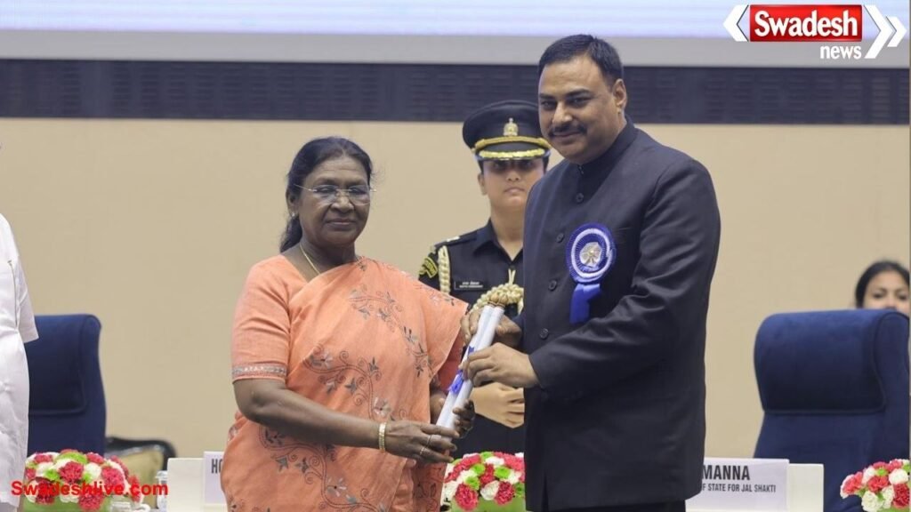 Yogi government's policies yield excellent results, Uttar Pradesh dominates the sixth National Water Awards