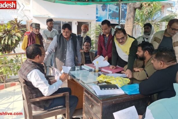 Construction halted on disputed plot in Thakurdwara, SP MLA demands impartial investigation