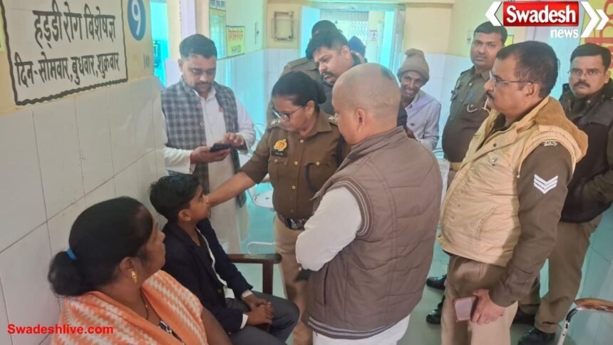 School van overturns in Jalaun: Five children injured, one critical