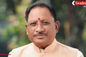 मुख्यमंत्री विष्णु देव साय आज रायपुर में पांच कार्यक्रमों में होंगे शामिल