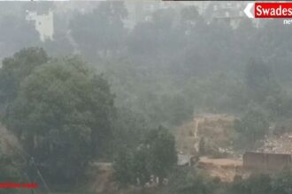 ग्वालियर में ठंड ने दी दस्तक, 72 घंटे में 9 डिग्री लुढ़का पारा, धुंध से बढ़ी सर्दी