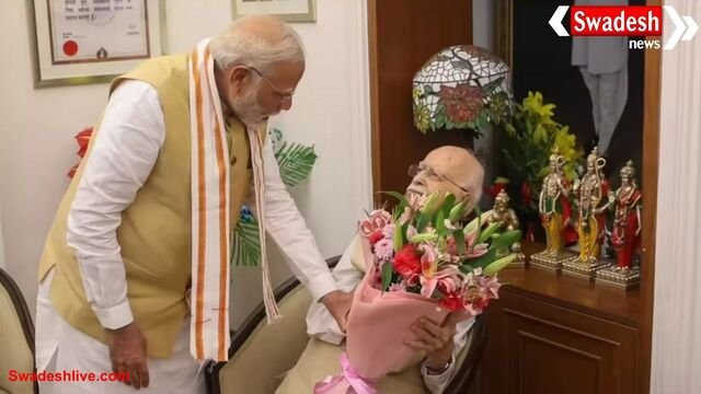 पीएम मोदी ने लाल कृष्ण आडवाणी को दी जन्मदिन की शुभकामनाएं कहा, ‘महान दृष्टिकोण वाले राजनेता