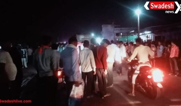 भेड़री गांव में भीषण सड़क हादसा: रेत से भरे ट्रैक्टर की टक्कर से बाइक सवार की मौके पर मौत