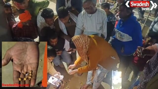 UP: श्रंगीरामपुर में खजाने की गूंज मंदिर की खुदाई में निकला सोना, गांव में मचा हड़कंप
