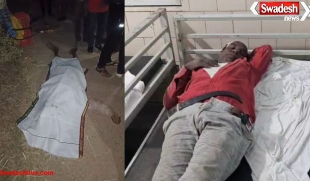 सीतापुर में बेटे ने पिता की निर्मम हत्या, भागते समय एक्सीडेंट में हुआ घायल