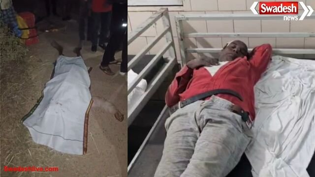 सीतापुर में बेटे ने पिता की निर्मम हत्या, भागते समय एक्सीडेंट में हुआ घायल