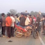 NH-130 लहपटरा में इनोवा क्रिस्टा की ठोकर से बाइक सवार की मौत