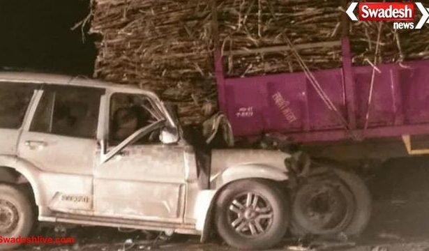 कटघोरा: सड़क हादसे में 2 मजदूर की मौत, 3 घायल