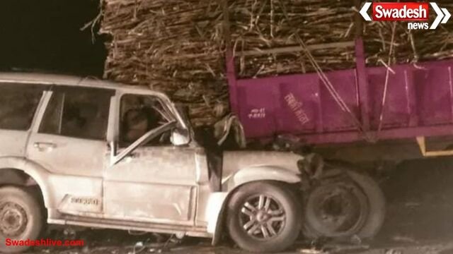 कटघोरा: सड़क हादसे में 2 मजदूर की मौत, 3 घायल