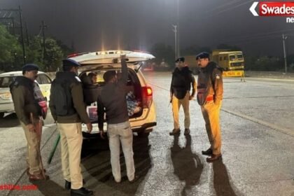 ग्वालियर में सोशल मीडिया अफवाहों के चलते कड़ी नाकाबंदी और वाहन चेकिंग