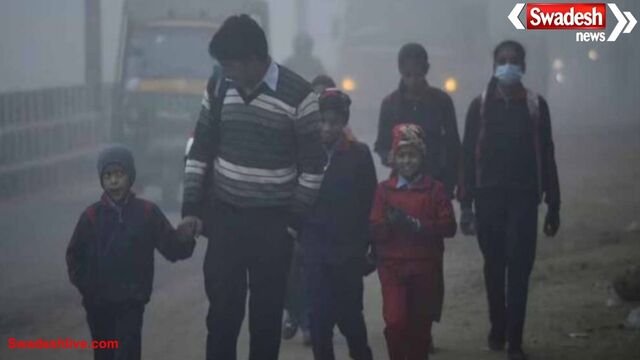 मध्यप्रदेश में कड़ाके की ठंड, सिर्फ कुछ जिलों में बदली स्कूलों की टाइमिंग