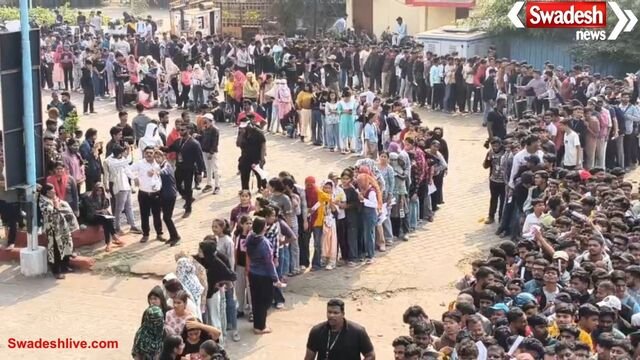 रायपुर: भारत–साउथ अफ्रीका मैच की टिकट बिक्री में बंपर भीड़, स्टूडेंट्स को 800 ₹ में मिली 1500 ₹ वाली टिकट