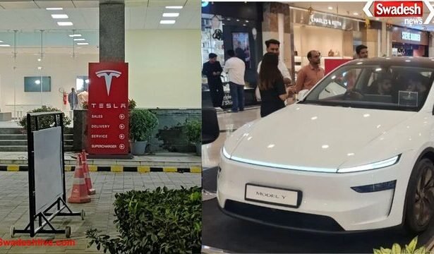 गुरुग्राम में 27 नवंबर से खुलेगा पहला टेस्ला सेंटर,मॉडल Y की शुरुआती कीमत 59 लाख