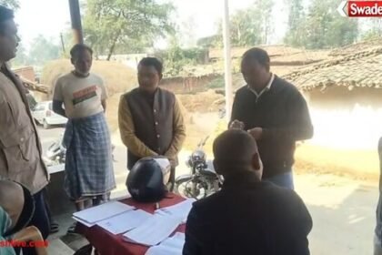 सरगुजा: एसडीएम ने SIR कार्यों का किया कड़ा निरीक्षण