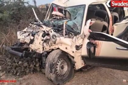 जांजगीर-चांपा ब्रेकिंग: ट्रक और स्कॉर्पियो की भीषण भिड़ंत, पाँच की मौत, तीन घायल