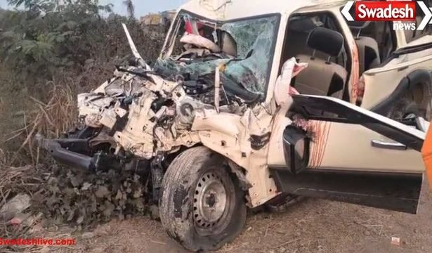 जांजगीर-चांपा ब्रेकिंग: ट्रक और स्कॉर्पियो की भीषण भिड़ंत, पाँच की मौत, तीन घायल