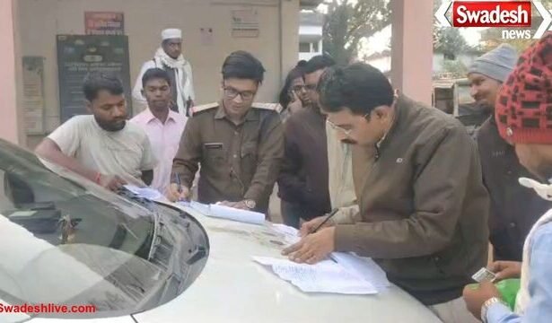 रामानुजगंज में परिवहन विभाग की बड़ी कार्रवाई: 8 वाहन जब्त, 25 हजार का जुर्माना