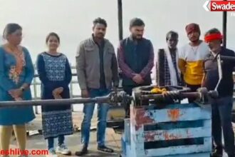 हरसी डैम से रबी फसलों के लिए पानी छोड़ा गया: किसानों को बुवाई में मिलेगी मदद