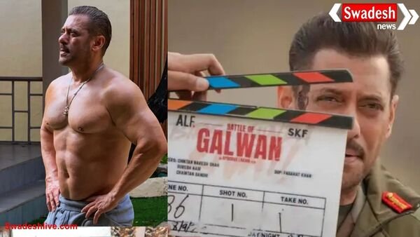 सलमान खान ने दिखाई नई फिटनेस झलक, जल्द निभाएंगे कर्नल संतोष बाबू का किरदार