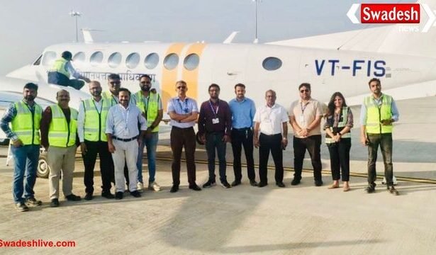 नोएडा इंटरनेशनल एयरपोर्ट पर दूसरा कैलीब्रेशन फ्लाइट ट्रायल सफल