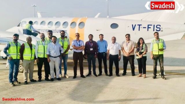 नोएडा इंटरनेशनल एयरपोर्ट पर दूसरा कैलीब्रेशन फ्लाइट ट्रायल सफल