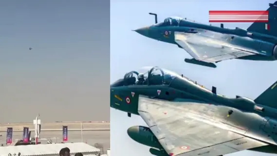 Tejas Jet Crash: Indigenous Tejas fighter jet crashes at Dubai Air Show, is there a conspiracy behind the accident?