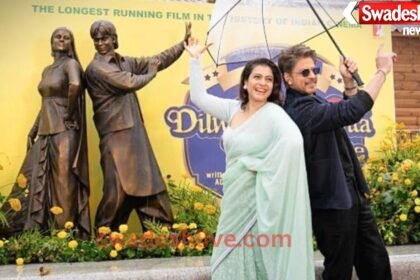 30 years of DDLJ: Historic unveiling of Raj-Simran statue in London