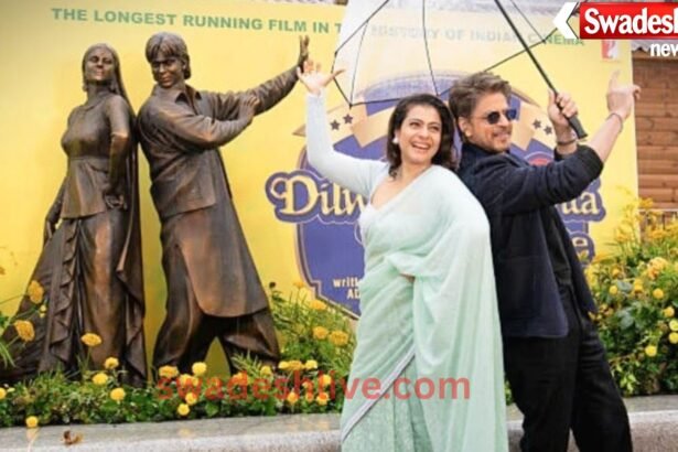 30 years of DDLJ: Historic unveiling of Raj-Simran statue in London