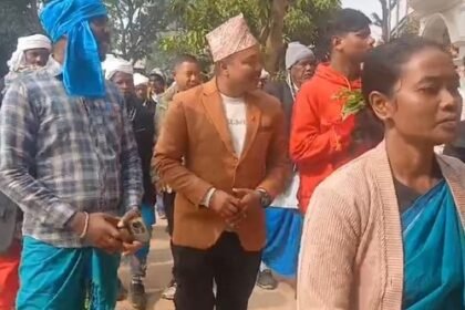 Dumka News nepal santal delegation visit