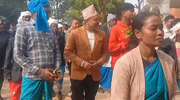 Dumka News nepal santal delegation visit