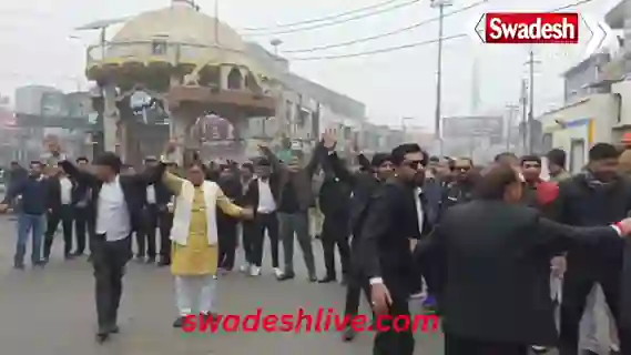 Muzaffarnagar News vakeel protest