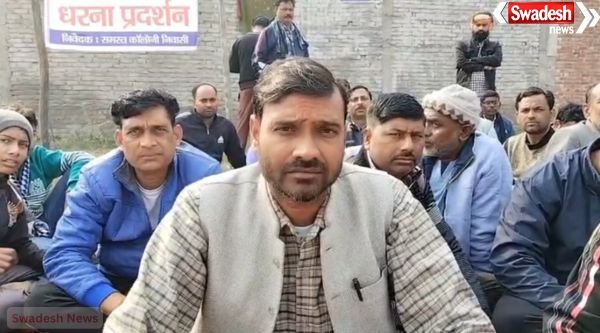 Firozabad: Waterlogging causes havoc in Basant Bihar Colony