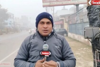 Dense fog engulfs Moradabad for the second day, bringing traffic to a standstill