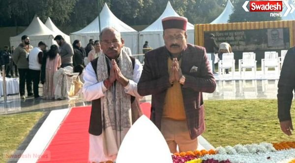 Always pay humble tribute to Bharat Ratna Atal Bihari Vajpayee at Atal Samadhi