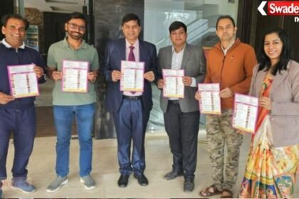 Awareness program on Iron Deficiency Anemia Day in Khandwa, guided by Dr. A.K. Dwivedi, senior homeopathic specialist from Indore