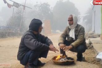 Agra: Dense fog engulfs Taj city Agra, disrupting normal life