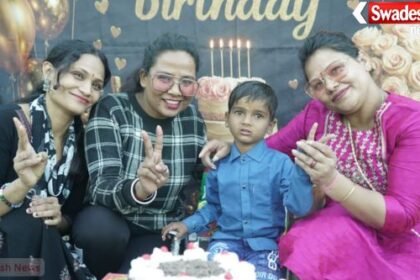 First mass birthday celebration of children in slum