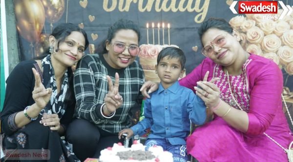 First mass birthday celebration of children in slum