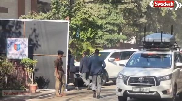 Chief Minister Yogi Adityanath arrives in Ghaziabad, tight security arrangements in place