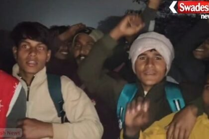 Firozabad: Players create ruckus on the last day of MP Sports Festival at Daulatyaal Stadium