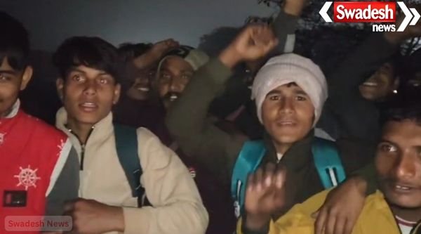 Firozabad: Players create ruckus on the last day of MP Sports Festival at Daulatyaal Stadium