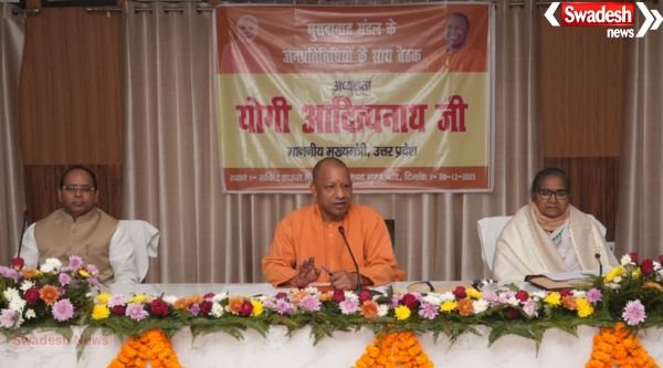 Chief Minister Yogi Adityanath reached Moradabad, reviewed development works and SIR process.