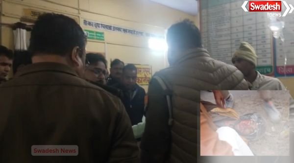 Inspector Rahul Gupta was injured in a road accident while returning from duty.