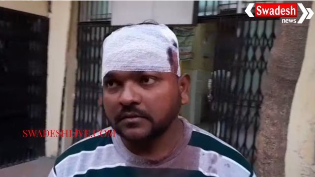 Chaos erupts in Karhal during an open meeting over ration quota allocation, with two sides fighting.