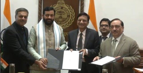 MoU signed between QAA-QCI and QAA-NABL in the presence of Chief Minister Saini.