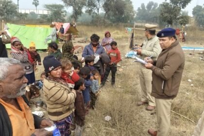 Mainpuri: Police strict on increasing incidents of robbery and theft, warning issued by running verification campaign