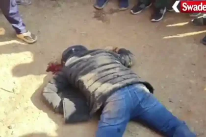 Jabalpur: A daylight murder in Khitauli caused a sensation in the area, with 45-year-old Chintu Thakur gunned down; police launched a search for the accused.