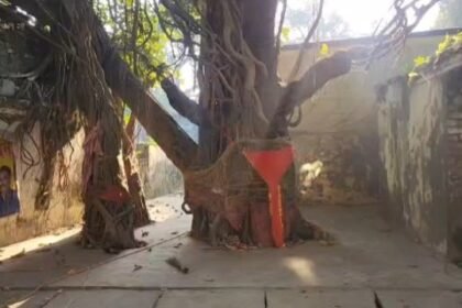 Lakhimpur Kheri: Allegation of illegal occupation of the land of Shri Hanuman Temple complex of Palia Kalan.