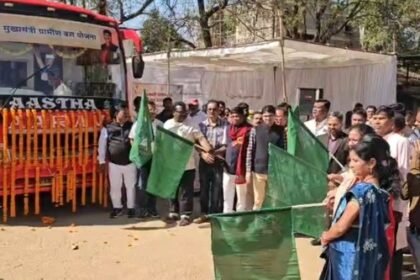 mukhyamantri-grameen-bus-yojana-bhanupratappur-launch