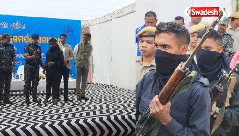 sukma-breaking-22-naxalites-surrender-before-odisha-dgp-malkangiri